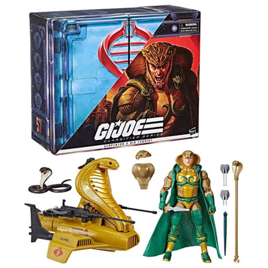 Hasbro G.I. JOE Classified Series #57 Deluxe Serpentor & Air Chariot 6" Figure