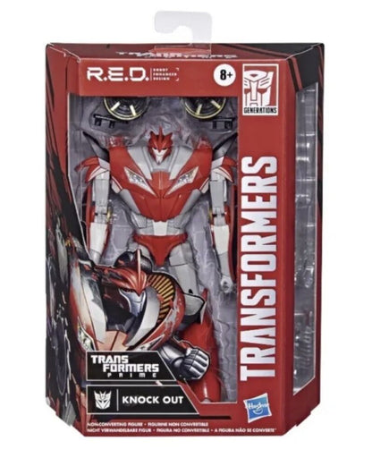 Hasbro Transformers Prime RED Knock Out Action Figure