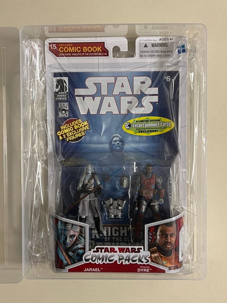 Hasbro Star Wars Comic Packs #6 Jarael & Rohlan Dyre Brand New