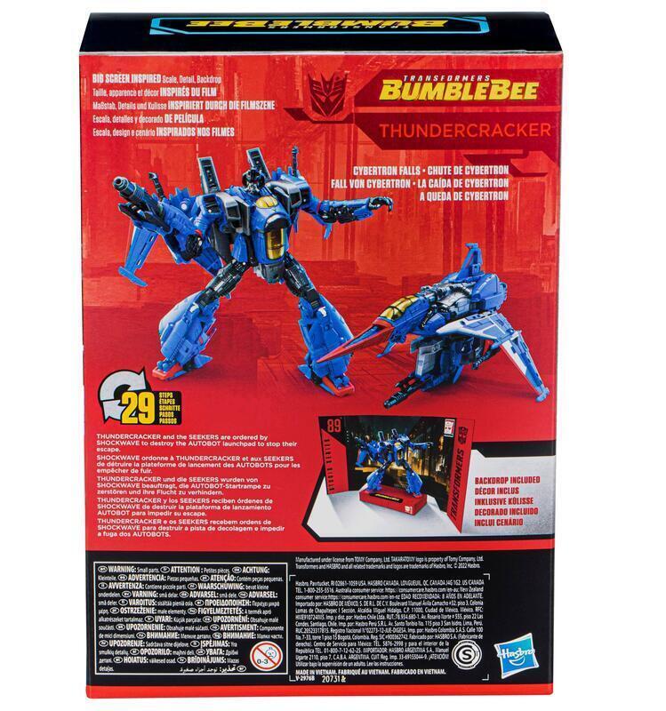 Hasbro Transformers Studio Series 89 Voyager Class Thundercracker