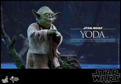 Hot Toys Star Wars YODA Episode V The Empire Strikes Back 1/6 Scale Action Figure MMS369