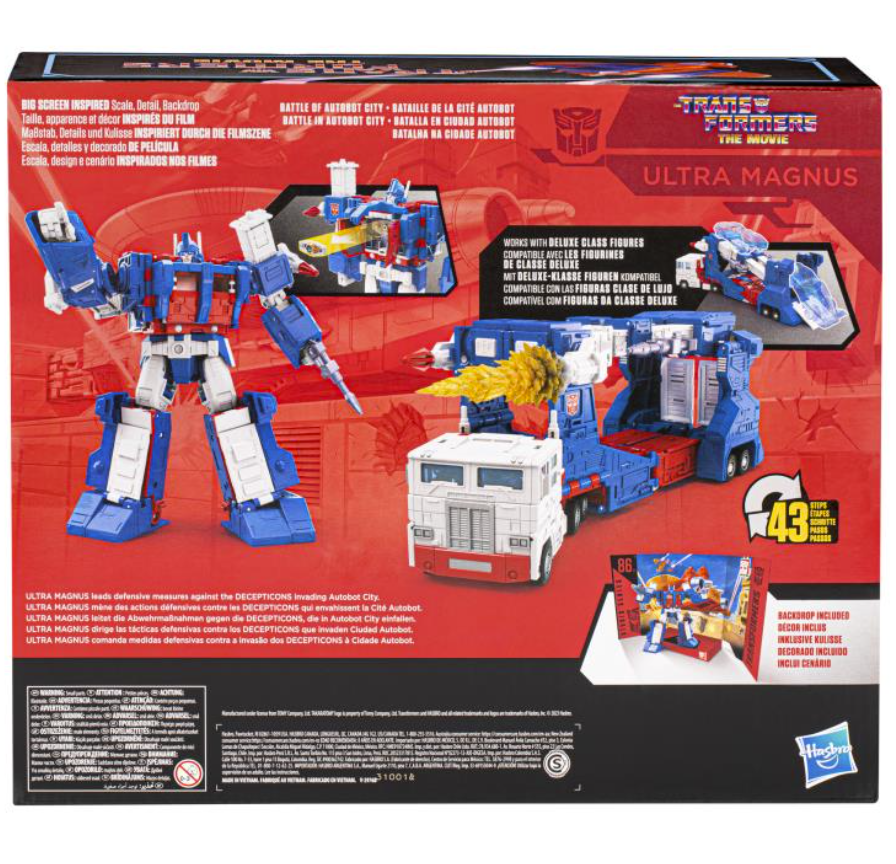 Hasbro Transformers Studio Series 86-21 Ultra Magnus Commander Class Movie