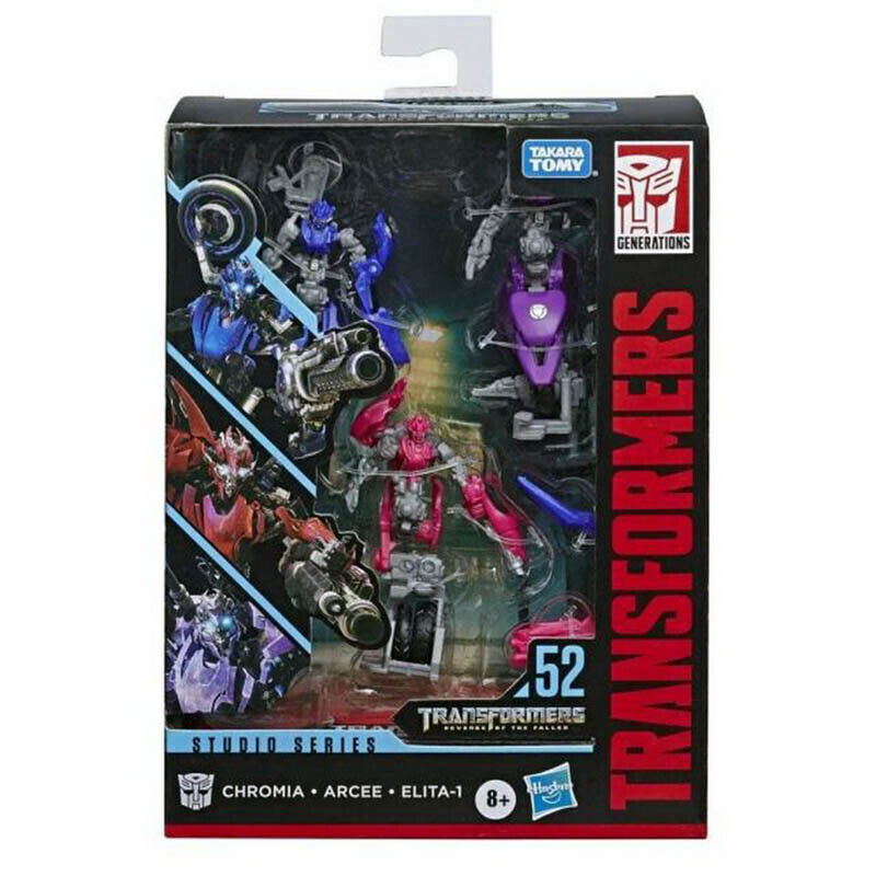 Hasbro Transformers Studio Series 52 Chromia Arcee Elita-1 Set Figure