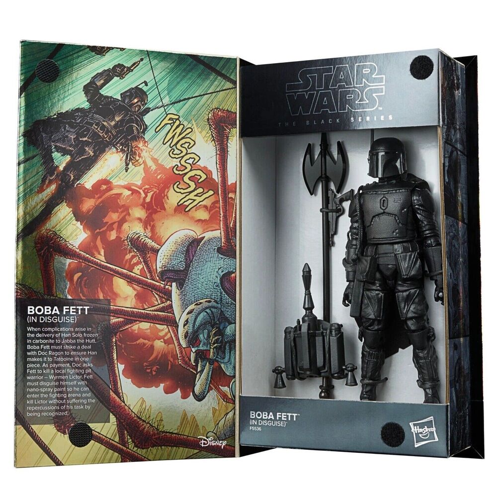 Star Wars The Black Series Boba Fett In Disguise SDCC 2022 6" Action Figure