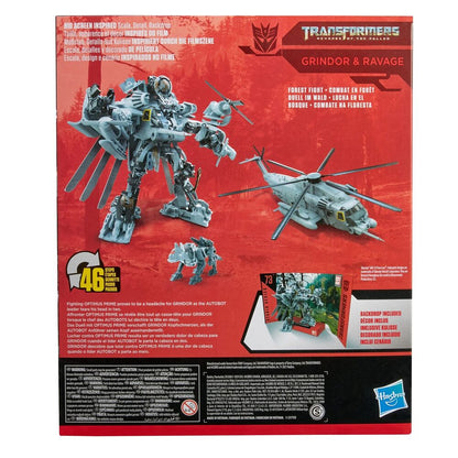 Hasbro Transformers Studio Series 73 Grindor and Ravage Official