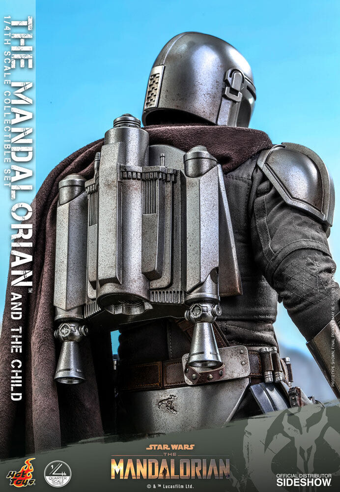 Hot Toys Star Wars Mandalorian & the Child 1/4 Scale Action Figure