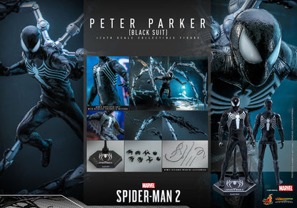 Hot Toys Spider-Man 2 1/6 Peter Parker Black Suit Regular/Special Ver. VGM56 VGM56B