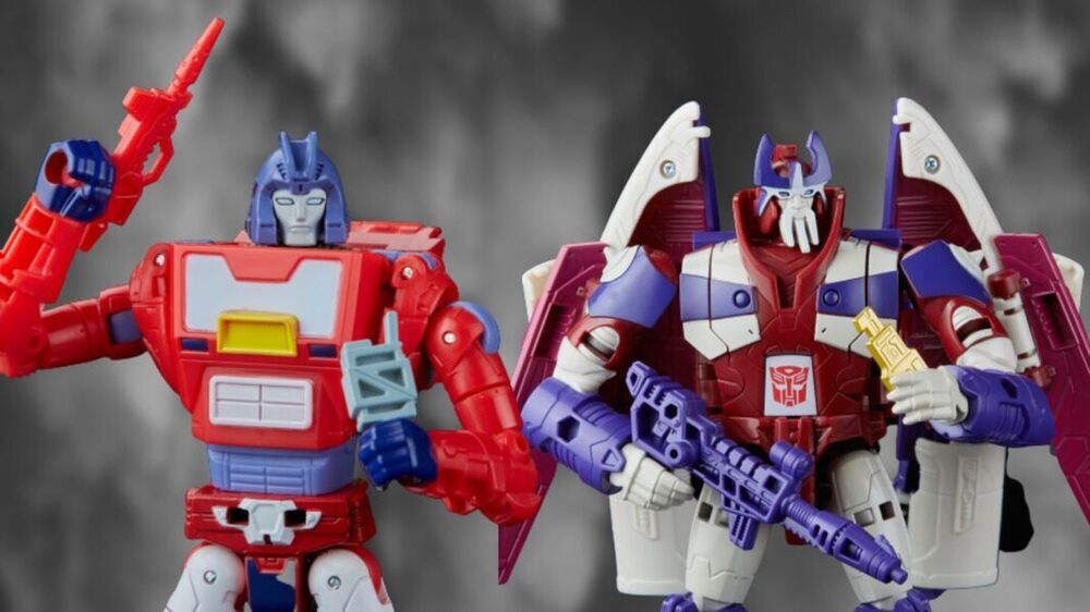 Hasbro Transformers Legacy Evolutions A Hero is Born Alpha Trion & Orion Pax