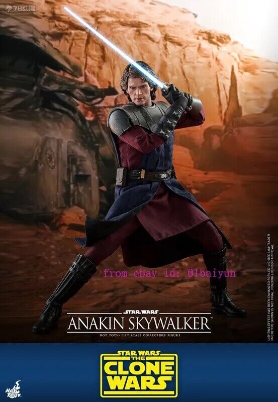 Hot Toys Star Wars The Clone Wars Anakin Skywalker 1/6 Scale Figure TMS019