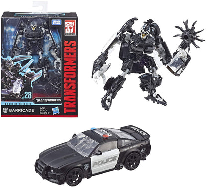 Hasbro Transformers Studio Series 28 Barricade Action Figure Deluxe Class