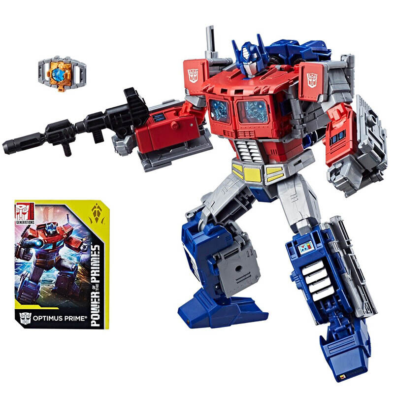 Hasbro Transformers Optimus Prime Power of Primes Leader Evolution Action Figure