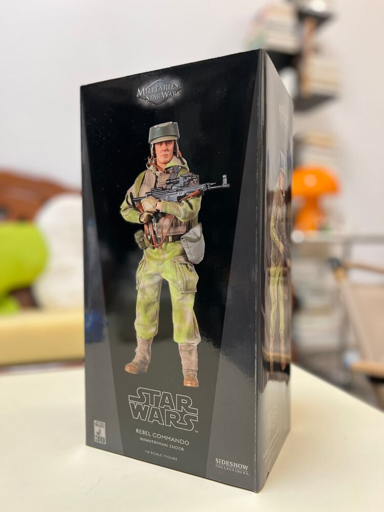 Sideshow Collectibles Star Wars 1/6 Rebel Commando Infantryman Endor Figure NEW