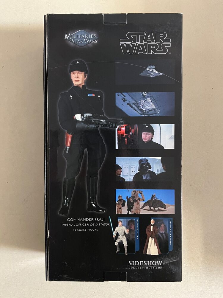 Sideshow Collectibles Star Wars Commander Praji Imperial Officer 1/6 2008