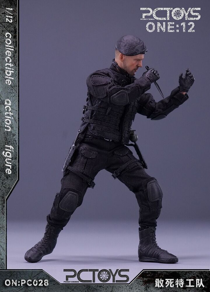 PCTOYS PC028 1/12 The Special Forces Jason 6" Male Soldier Action Figure Model