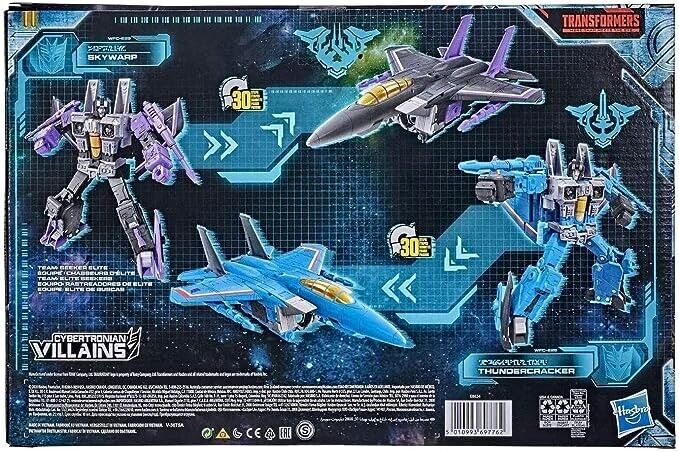 Hasbro Transformers Earthrise Skywarp & Thundercracker Target exclusive