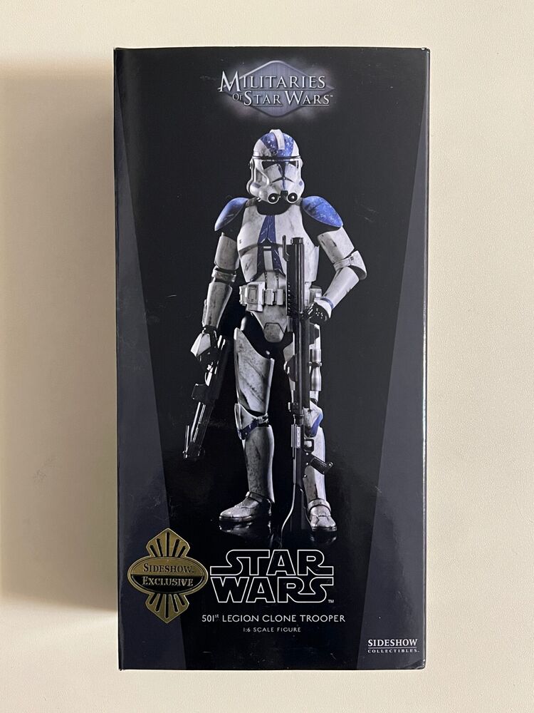 Sideshow Collectibles Star Wars 501st Legion Clone Trooper 1/6 Scale 12"