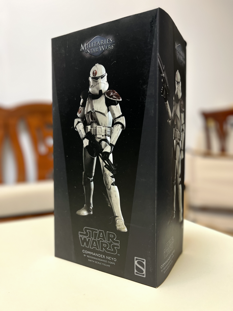 Sideshow Collectibles Star Wars Clone Commander Neyo 1/6 Scale Action Figure New