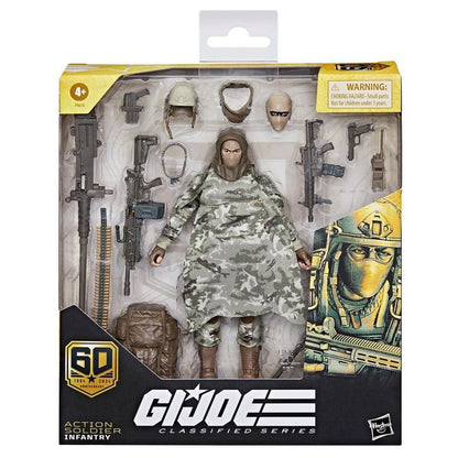 G.I. Joe Classified Series 60th Anniversary Action Soldier Infantry In Hand