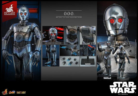 Hot Toys Exclusive 1/6 Star Wars 0-0-0 Triple-Zero Collectible Figure