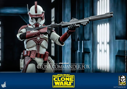 Hot Toys Star Wars The Clone Wars Clone Commander Fox TMS103 1/6 Action Figure