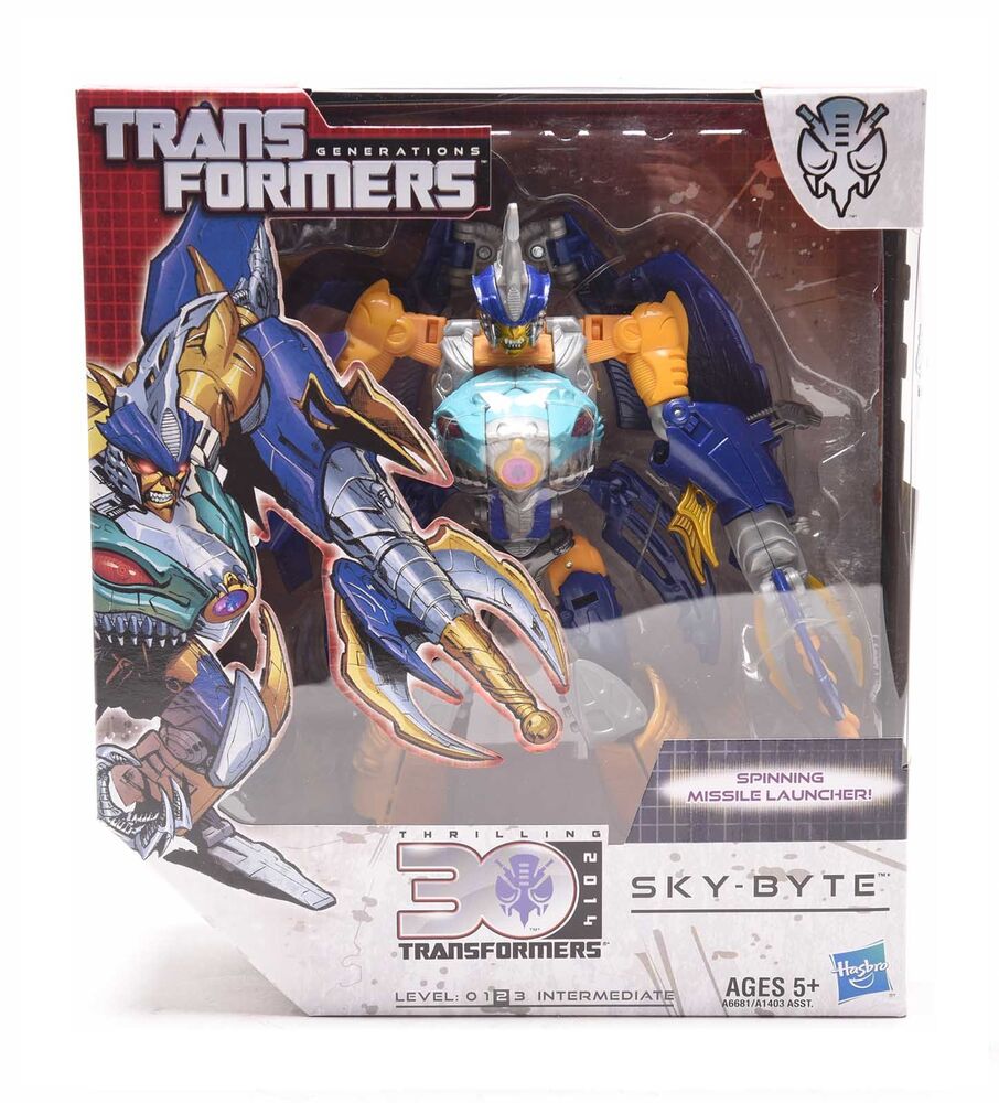 Hasbro Transformers Generations IDW Voyager Class SKY-BYTE 30th Anniversary