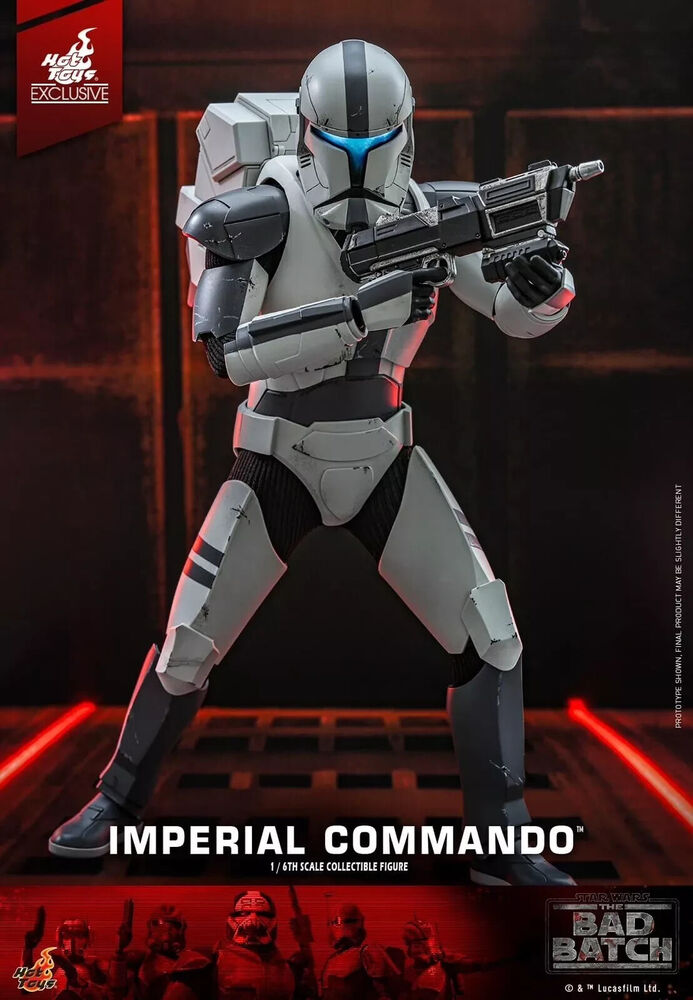 Hot Toys Star Wars The Bad batch Imperial Commando 1/6 Action Figure