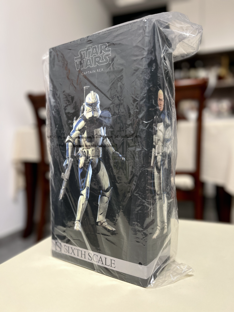 Sideshow Collectibles Star Wars 501st Legion Captain Rex 12 in Action Figure