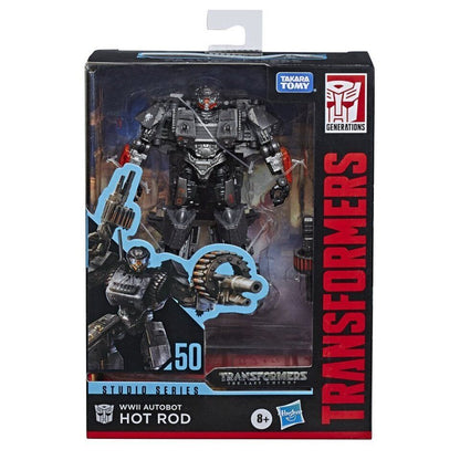 Hasbro Transformers Studio Series 50 Deluxe Class WWII Autobot Hot Rod