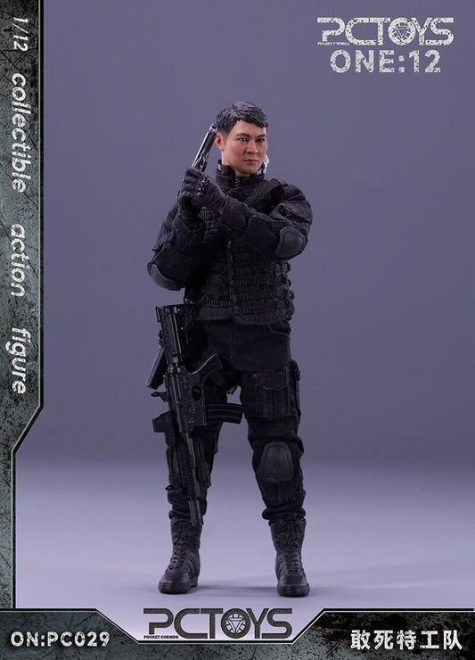 PCTOYS PC029 1/12 Special Forces Jet Li 6" Collectible Male Action Figure Model