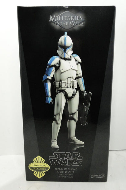 Sideshow Collectible Star Wars Phase I Republic Clone Lieutenant 1:6 Store Exclusive