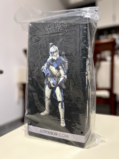 Sideshow Collectibles Star Wars 501st Legion Captain Rex 12 in Action Figure