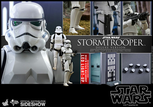 Hot Toys Star Wars Stromtrooper Deluxe Version 1/6 Aciton Figure MMS515