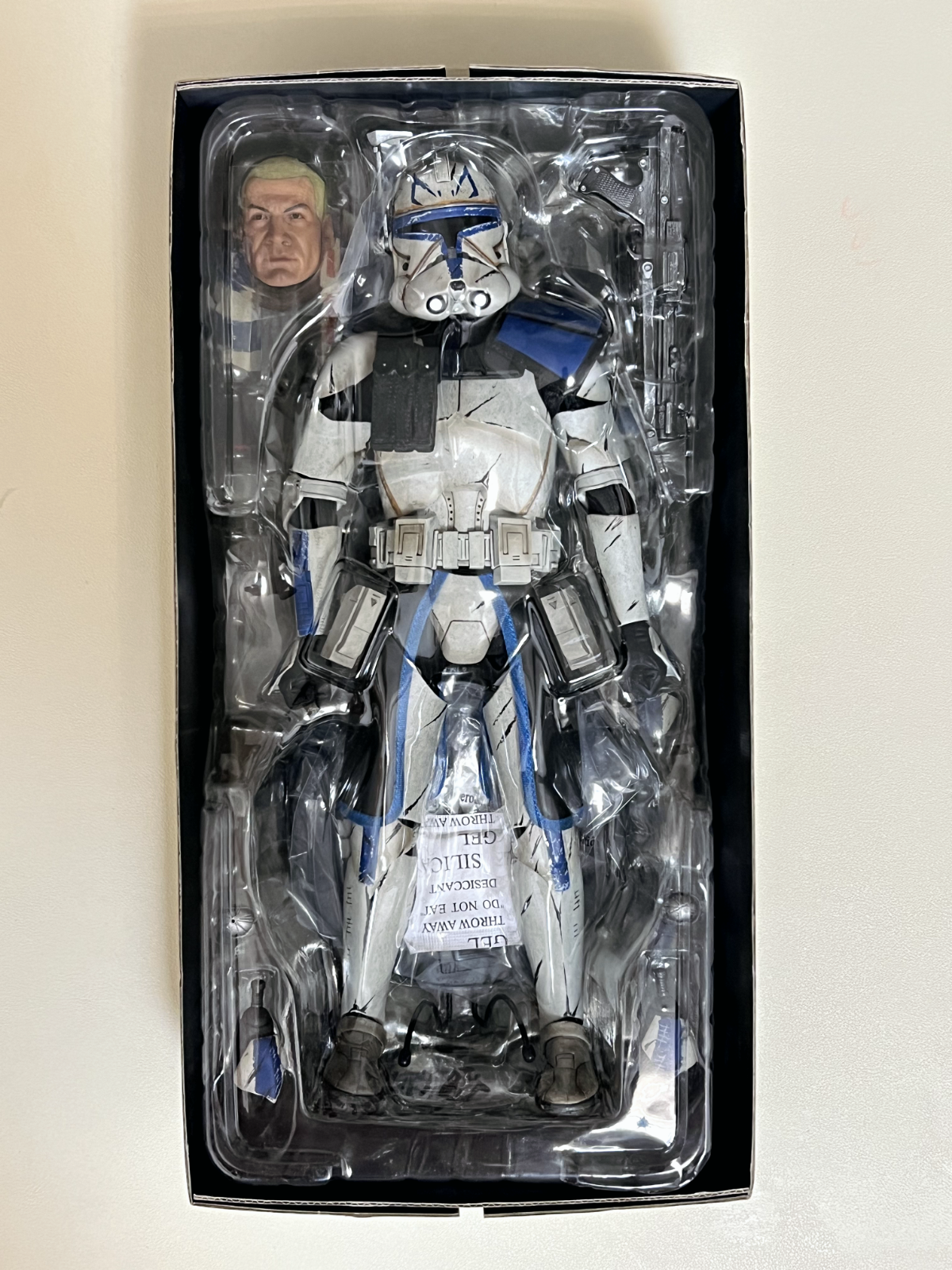 Sideshow Collectibles Star Wars 501st Legion Captain Rex 12 in Action Figure