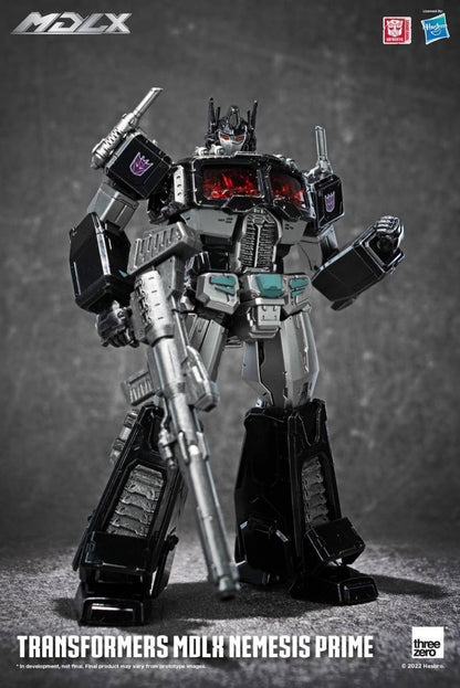 ThreeZero Transformers MDLX Nemesis Prime Prime Dark Mirror Action Figure