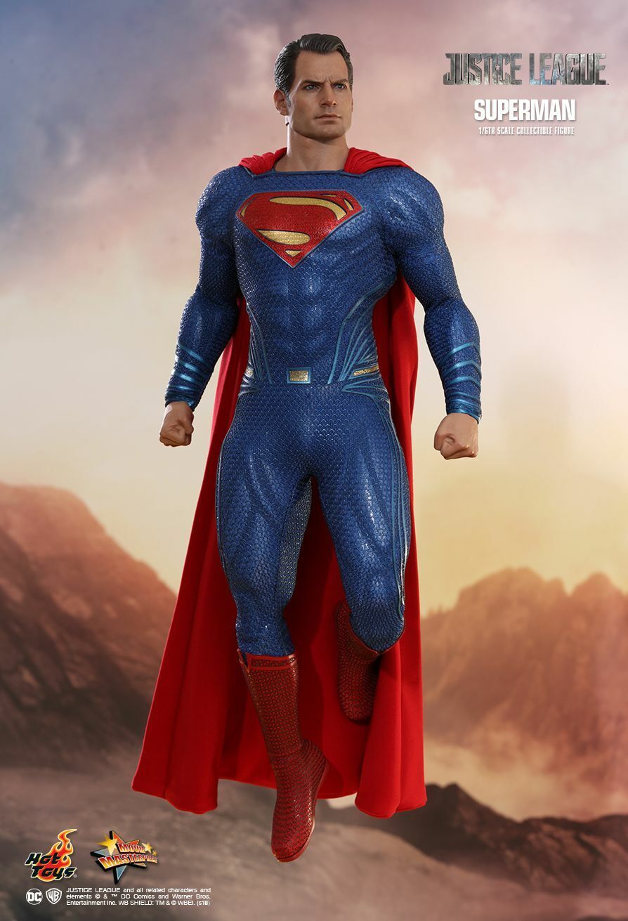 Hot Toys DC Comics Justice League Superman MMS465 1/6 Scale Action Figure