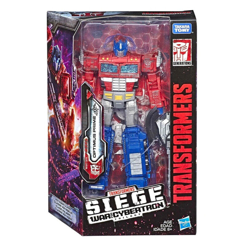 Hasbro Transformers War for Cybertron Optimus Prime Siege War Voyager Class