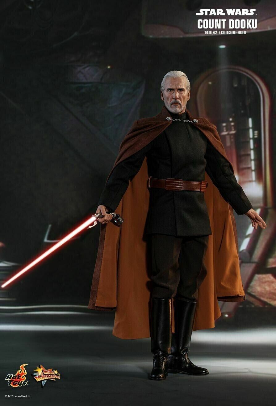 Hot Toys Star Wars Count Dooku Episode II Attack of the Clones 1:6 FIGURE MMS496