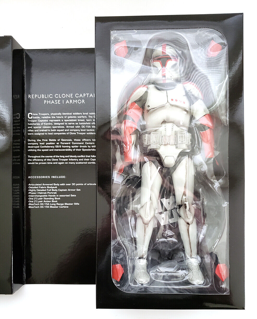 Sideshow Collectible Star Wars Phase I Republic Clone Captain 1:6 Store Exclusive