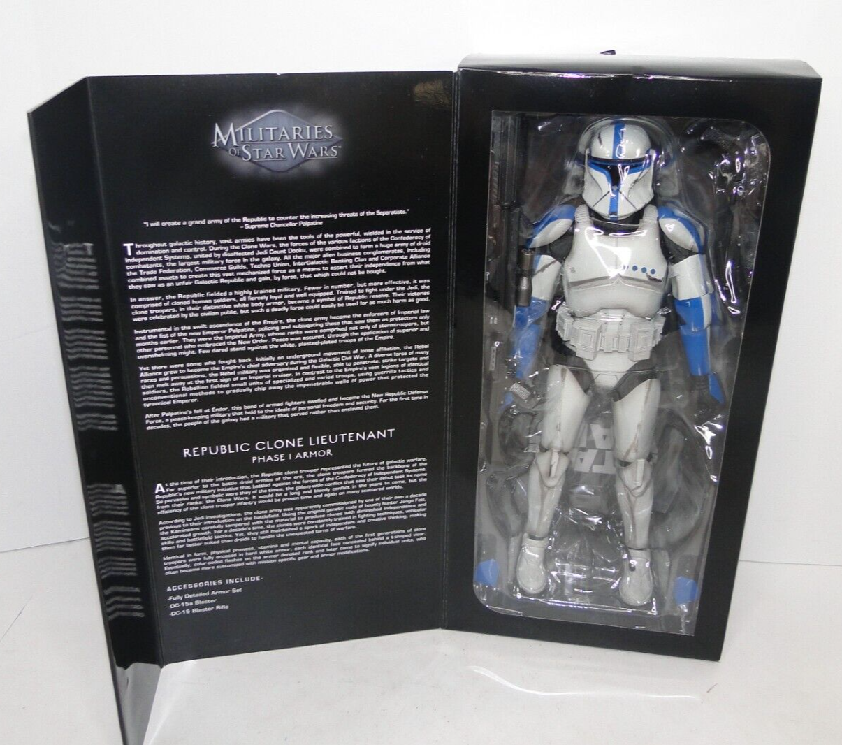 Sideshow Collectible Star Wars Phase I Republic Clone Lieutenant 1:6 Store Exclusive