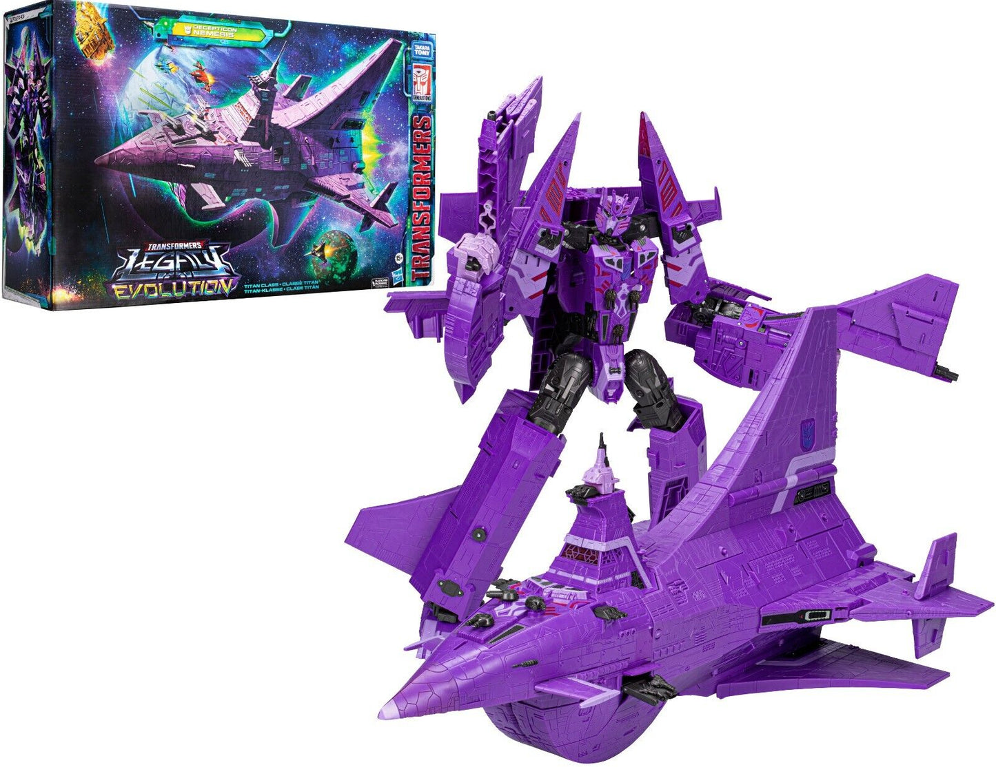 Hasbro Transformers Legacy Evolution Decepticon Nemesis Legacy Titan Class