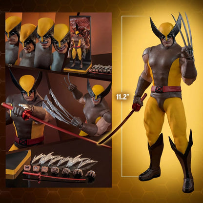 Hot Toys Hono Studio Marvel Comics Wolverine Brown Suit 1/6 Tms108 Action Figure Limited Edition 1500