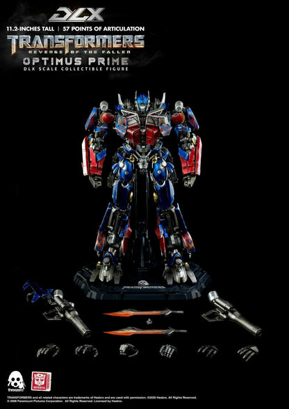 ThreeZero Transforms DLX Revenge of the Fallen Optimus Prime 11.2" Action Figure