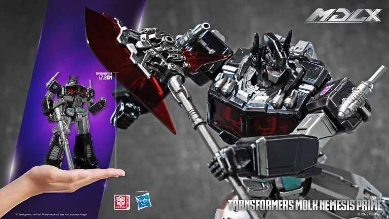 ThreeZero Transformers MDLX Nemesis Prime Prime Dark Mirror Action Figure