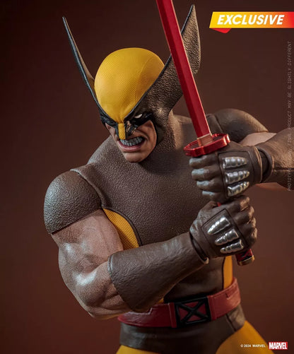 Hot Toys Hono Studio Marvel Comics Wolverine Brown Suit 1/6 Tms108 Action Figure Limited Edition 1500