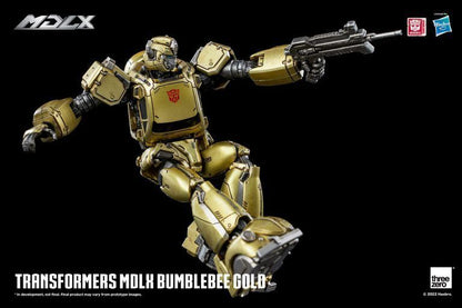 ThreeZero Transformers MDLX  Bumblebee (Gold Edition) Limited to 2000 pieces worldwide