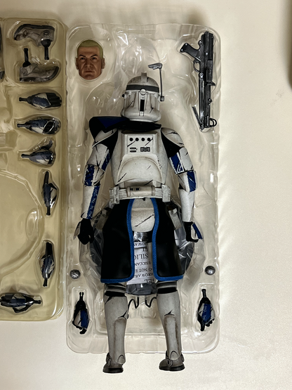 Sideshow Collectibles Star Wars 501st Legion Captain Rex 12 in Action Figure