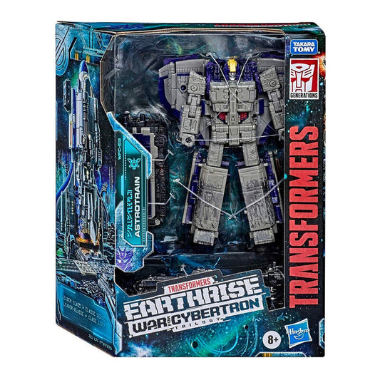 Hasbro Transformers Earthrise Astrotrain War Cybertron Leader Class Smoke