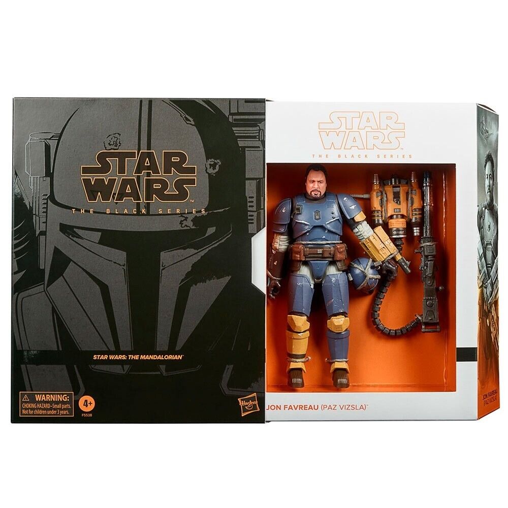 Star Wars The Black Series Jon Favreau (Paz Vizsla) 6" Action Figure (NEW!)