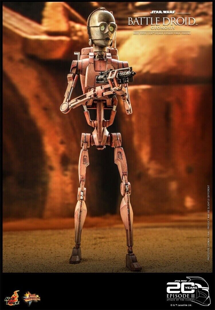 Hot Toys Star Wars Battle Droid ATTACK OF THE CLONES 1/6 Action Figure - MMS649