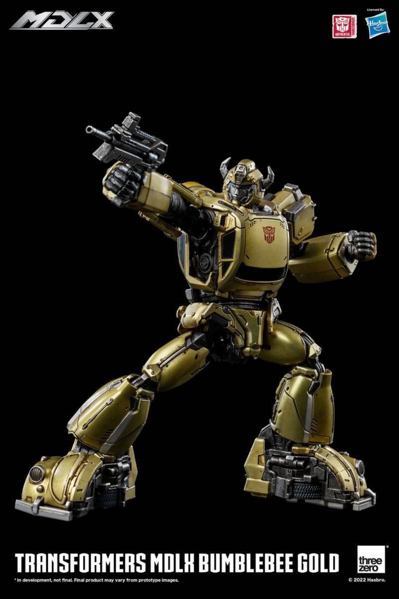 ThreeZero Transformers MDLX  Bumblebee (Gold Edition) Limited to 2000 pieces worldwide